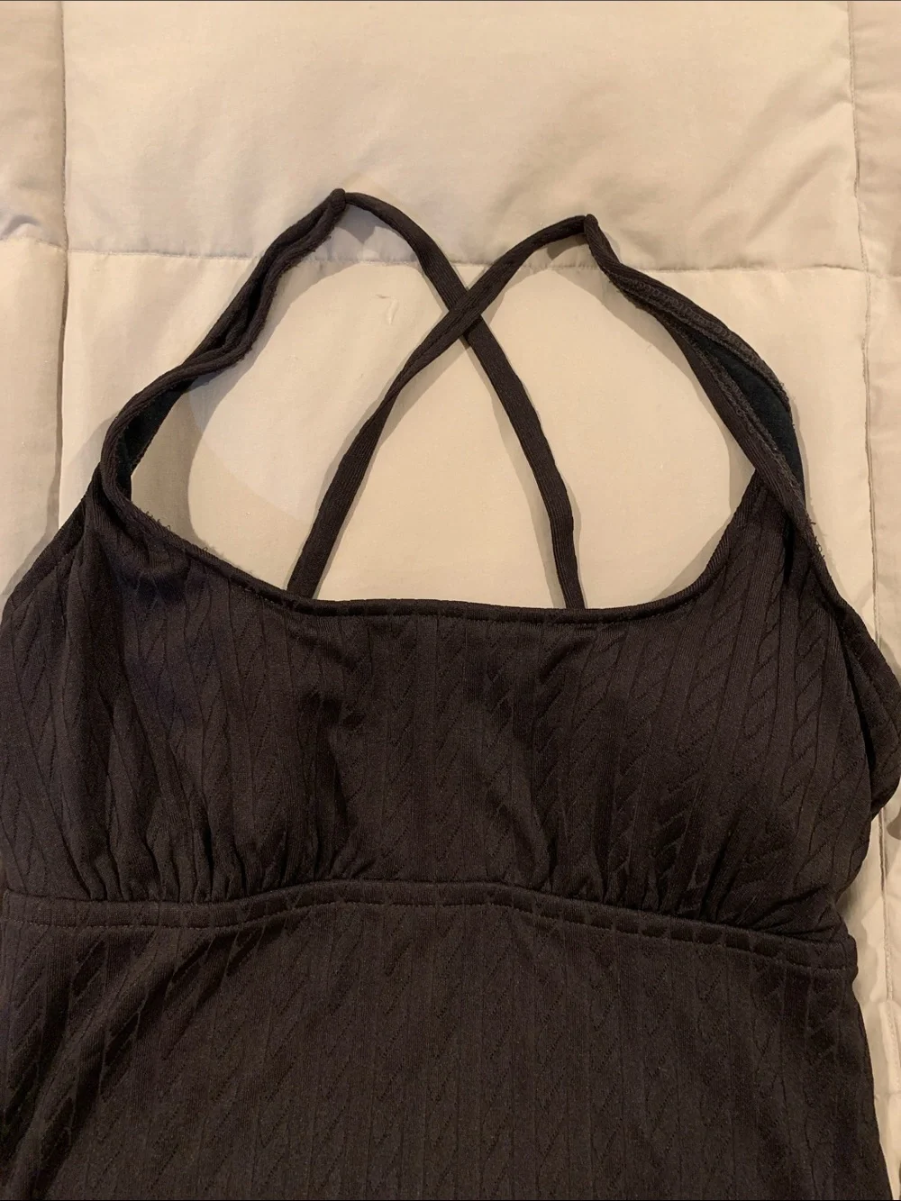 NWT Catalina Chocolate Brown Textured One-Piece Swimsuit​
